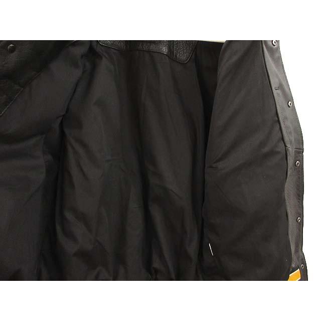 ZARA（ザラ） レザー スタジャン ボンバージャケット ブラック