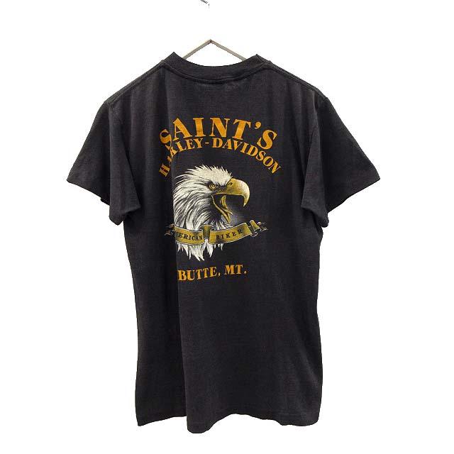 ハーレーダビッドソン HARLEY DAVIDSON 80s 3D EMBLEM Tシャツ 