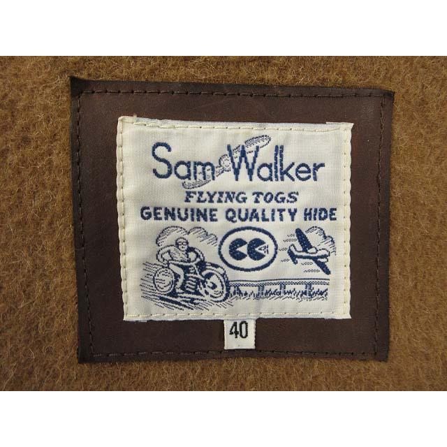 サムウォーカー Sam Walker エアロレザー社製 レザー カーコート