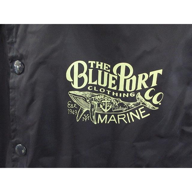 BLUEPORT ブルーポート コーチジャケット M ネイビー 裏地ボア