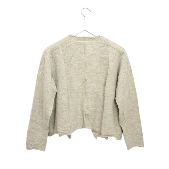 美品▲JURGEN LEHLヨーガンレール//カーディガン▲ベージュブラウン ヨーガンレール JURGEN LEHL メリノウール カーディガン M