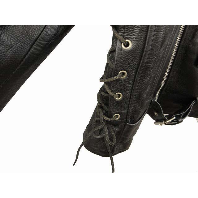 ミルウォーキーレザー Milwaukee Leather ダブル ライダースジャケット 