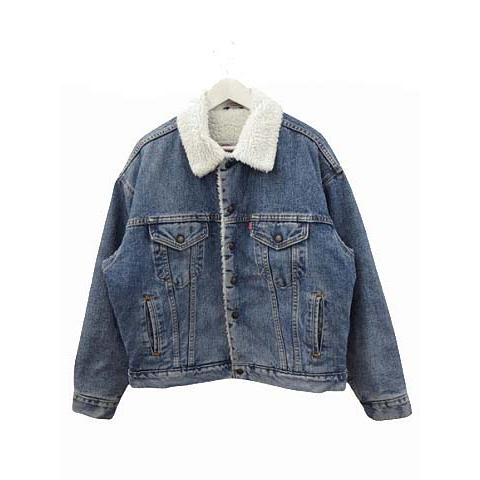 リーバイス 90s 70609 4891 デニム ボアジャケット USA製 M Levi's（リーバイス） Levi's 90s 70609 4891 デニム ボアジャケット M