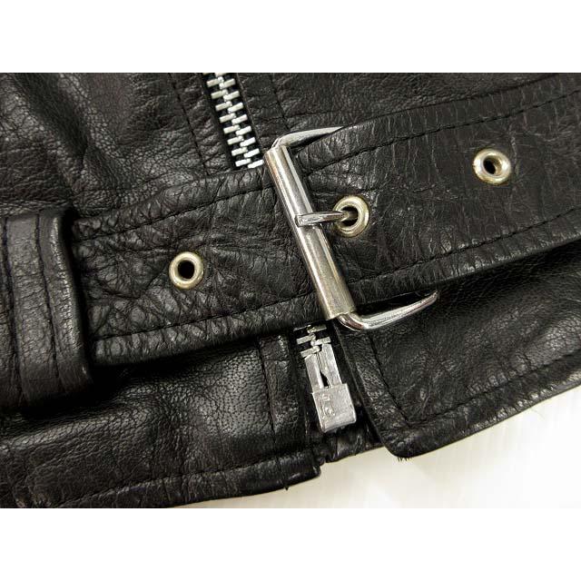ヴィンテージ VINTAGE 80s FIRST レザー ダブルライダースジャケット