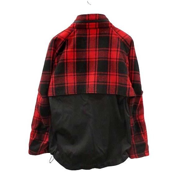 【中古】ノンネイティブ nonnative FELLER JACKET W/P/A/N BUFFALO PLAID NN-JU3405 チェック ジャケット 1 レッド ノンネイティブ nonnative FELLER JACKET W/P/A/N BUFFALO PLAID NN