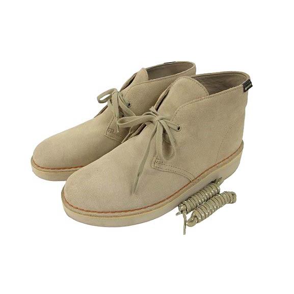 【中古】クラークス clarks Desert BT GTX デザートブーツ ゴアテックス UK7.5 サンド スエード メンズ Clarks（クラークス） clarks Desert BT GTX デザートブーツ