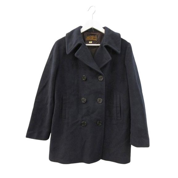 エディーバウアー EDDIE BAUER ピーコート Pコート 長袖 ネイビー 紺