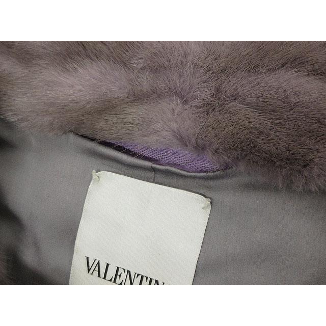 ヴァレンティノ ヴァレンチノ VALENTINO ミンク ファー コート