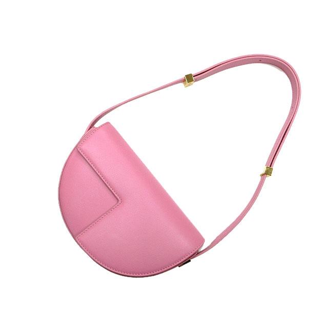 【中古】パトゥ PATOU LE PETIT レザー ショルダーバッグ ピンク かばん 肩掛け鞄 ?AA★ レディース パトゥ PATOU LE PETIT レザー ショルダーバッグ ピンク かばん 肩掛け