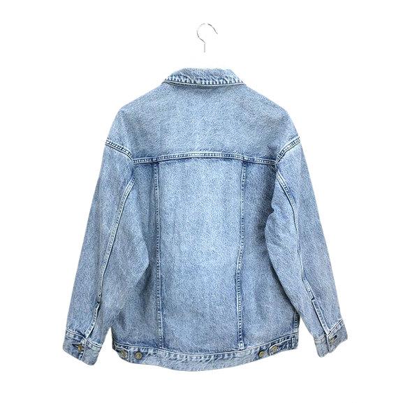 【中古】サードマガジン THIRD MAGAZINE オーバーサイズデニムジャケット 2024AW ブルー 上着 アウター レディース サードマガジン THIRD MAGAZINE オーバーサイズデニムジャケット