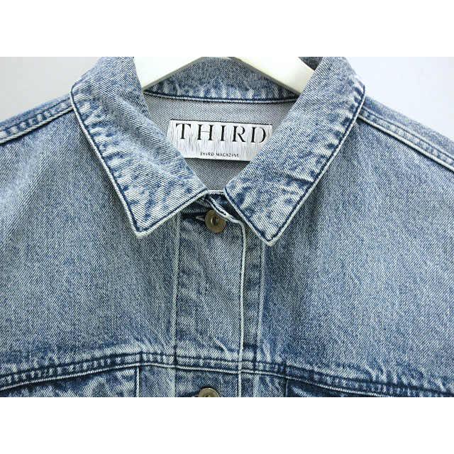 サードマガジン THIRD MAGAZINE オーバーサイズデニムジャケット