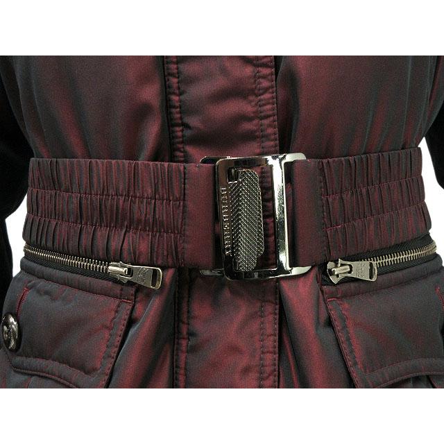 バーバリー ロンドン BURBERRY LONDON ダウンジャケット ベルト付き 38