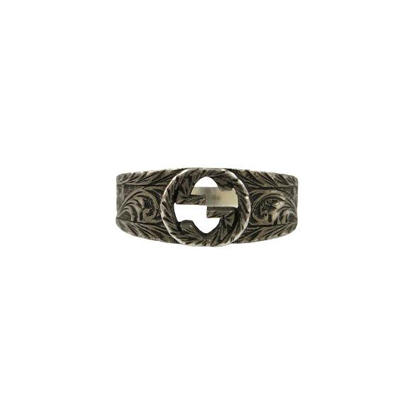 GUCCI（グッチ） インターロッキングGリング 指輪 17 SILVER925