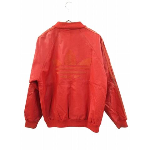 adidas（アディダス） adidas 80s レザートラックジャケット レザー