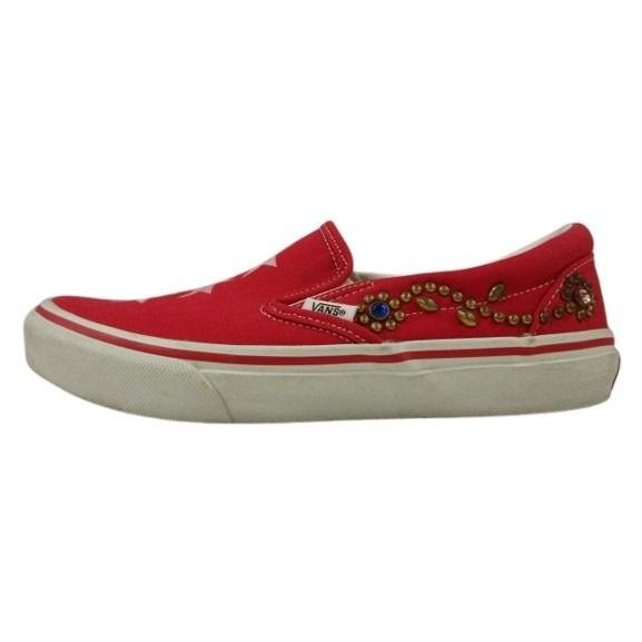 VANS（ヴァンズ） バンズ × MARBLES マーブルズ スリッポン スタッズ