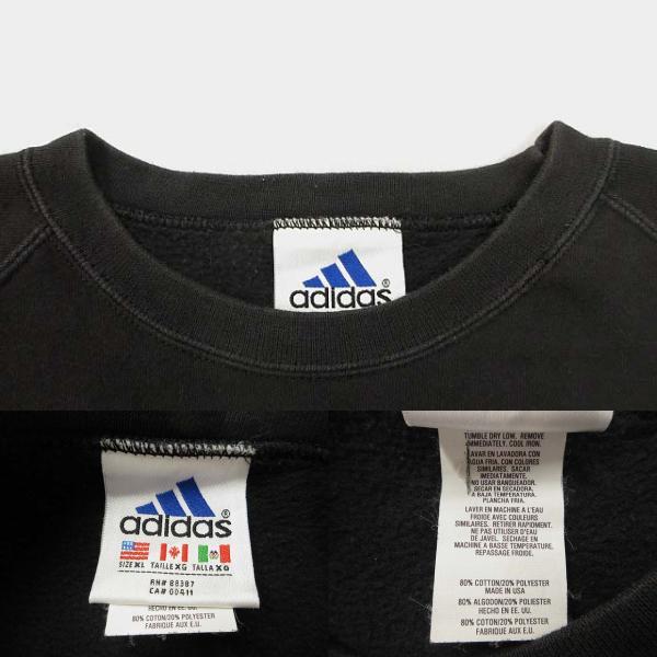 adidas（アディダス） adidas 90s USA製 スウェット トレーナー 万国旗 