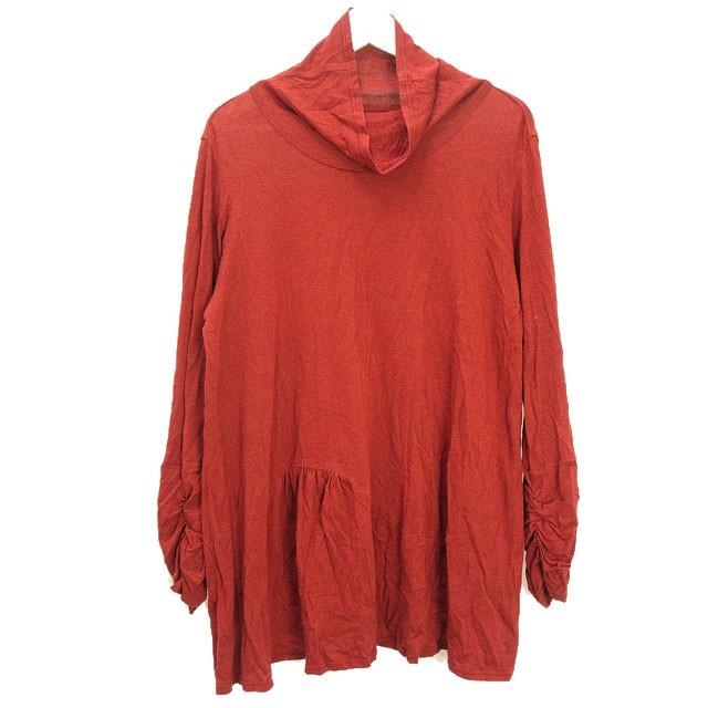 タグ付き未使用 センソユニコ 慈雨 変形 チュニック コットン フレア