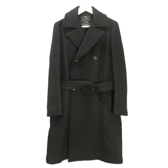 Y's（ワイズ） ウール コート 1 ブラック 黒 アウター 上着 レディース