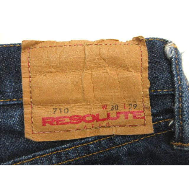 パンツ RESOLUTE 710 W31 L29 リゾルト RESOLUTE 710 デニムパンツ ジーンズ 66タイプ セルビッチ