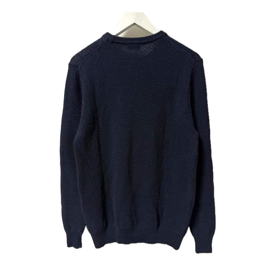 ジョセフオム JOSEPH HOMME コットンニット セーター 48 ネイビー 長袖 