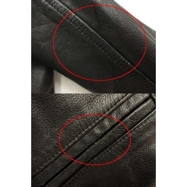 ゲーム スポーツウェア GAME SPORTSWEAR レザー スタジャン USA製 L