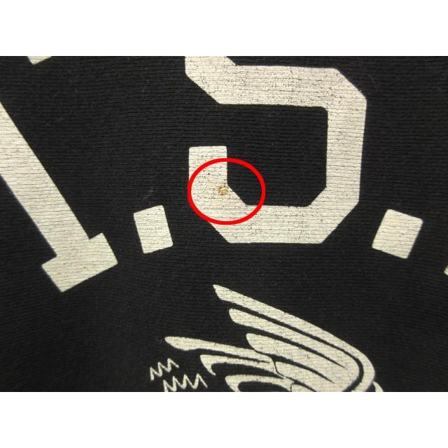 TATTOO STUDIO YAMADA COLLEGE SWEATSHIRT TSY BLACK×WHITE タトゥー