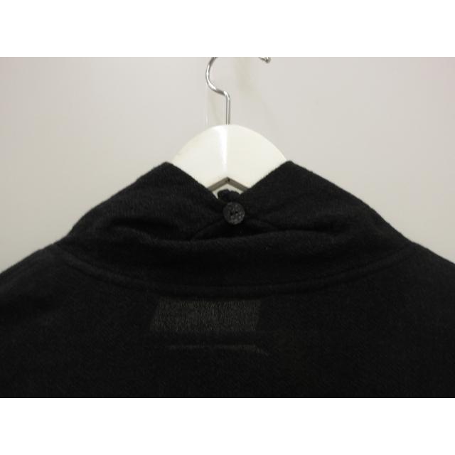 ジウ 慈雨 センソユニコ ワンピース 変形 ウール プリント 40 ブラック