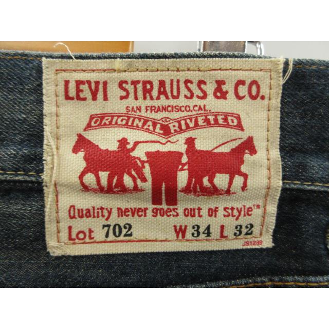 Levi's（リーバイス） Levi's 702 ストレート ジーンズ デニム ブルー