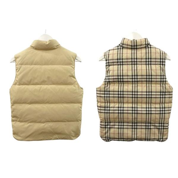 バーバリー ロンドン BURBERRY LONDON リバーシブル ダウンベスト