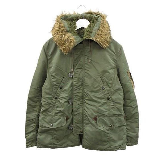 【中古】UNITED CARR WIND PROTEX NYLON N-3B UC12802 ユナイテッドカー Buzz Rickson's カーキグリーン L UNITED CARR WIND PROTEX NYLON N-3B UC12802 ユナイテッドカー Buzz