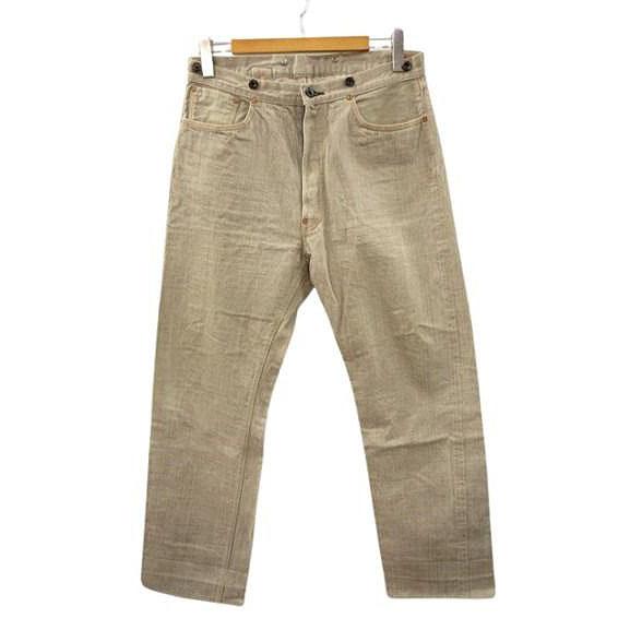 TCBジーンズ TCB JEANS TWO CAT'S WAIST OVERALL Logwood Brown