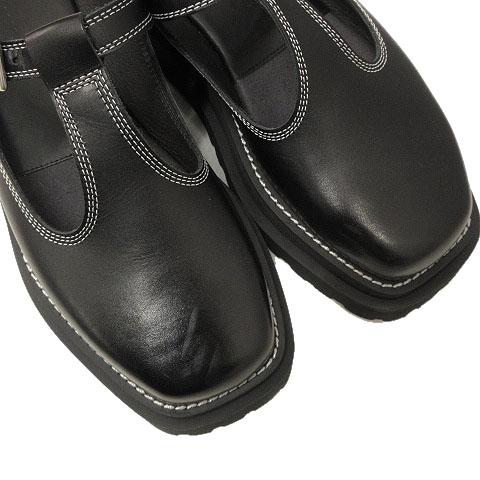 Y's（ワイズ） Y's COW LEATHER MARY JANE SANDALS レザー メリー