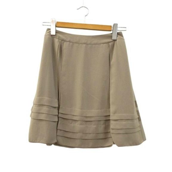 FOXEY NEWYORK ティアードスカート グリーン FOXEY NEWYORK ティアード