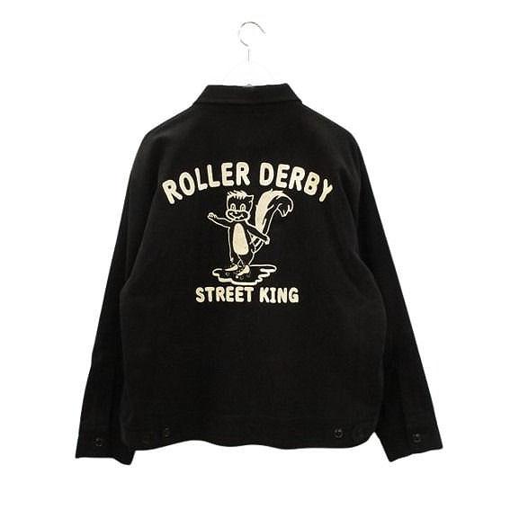 Backers バッカーズ 刺繍入り コーデュロイジャケット ROLLER DERBY L