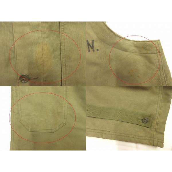 ヴィンテージ VINTAGE U.S.NAVY 40s デッキパンツ 後期 米軍 U.S.N 