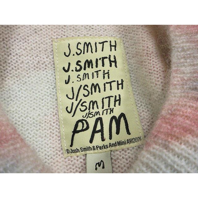パークスアンドミニ パム P.A.M PERKS AND MINI ニット 総柄 アルパカ混 2025AW マルチカラー BACK TO LIFE FUZZY KNIT 8636 セーター_3