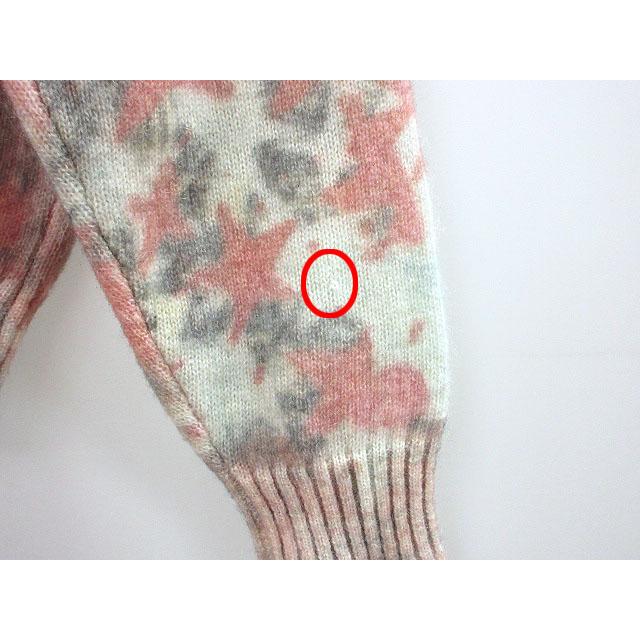 パークスアンドミニ パム P.A.M PERKS AND MINI ニット 総柄 アルパカ混 2025AW マルチカラー BACK TO LIFE FUZZY KNIT 8636 セーター_4