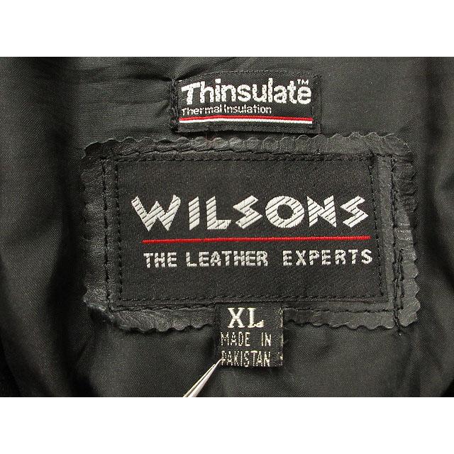 90s ウィルソンズ WILSONS レザー ダブルライダース ジャケット 本革