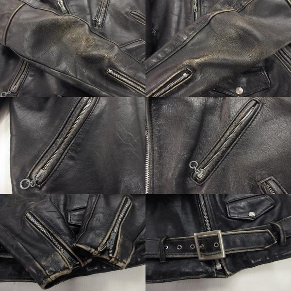 ショット SCHOTT 90s バイカータグ 後期 618 レザー ダブルライダース