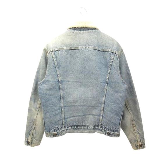 USA製　80S' LEVI'S デニム　ボアジャケット　サイズ40R 80s リーバイス USA製 デニム ボアジャケット - メルカリ