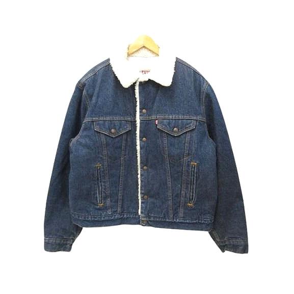 80s リーバイス 70608 デニムボアジャケット 雰囲気抜群 USA製 Levi's（リーバイス） Levi's 80s 70608 デニムボアジャケット USA製