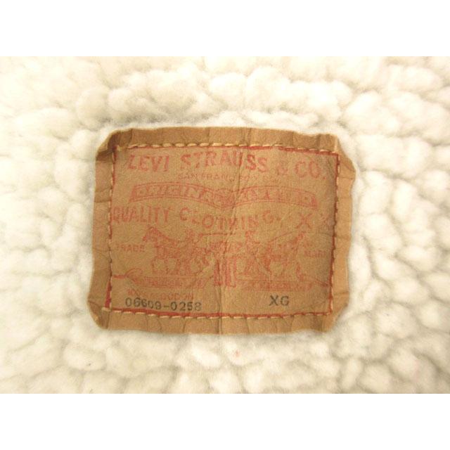 Levi's（リーバイス） Levi's 06609 デニムボアジャケット ブラック