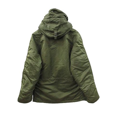 アルファ ALPHA N-3B フライトジャケット S ミリタリー オリーブ 20024