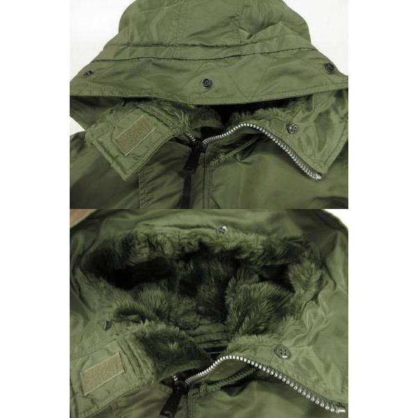 アルファ ALPHA N-3B フライトジャケット S ミリタリー オリーブ 20024