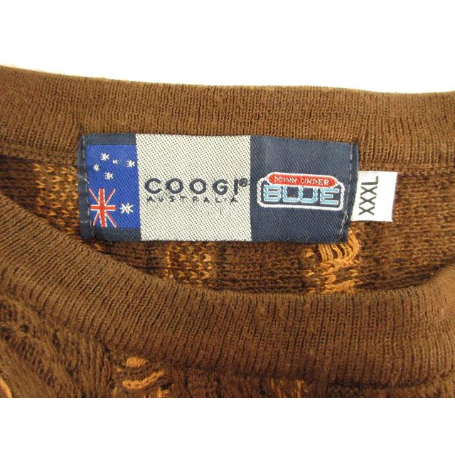 COOGI クージー【希少】【オーバーサイズ】3Dニット　サマーニット　半袖 中古・古着通販】Coogi (クージー) 半袖3Dニット ピンク サイズ:SS
