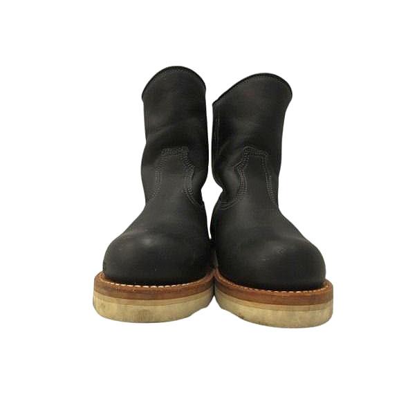 CUSHMAN クッシュマン ペコスブーツ 5 黒 ブラック レザー 本革