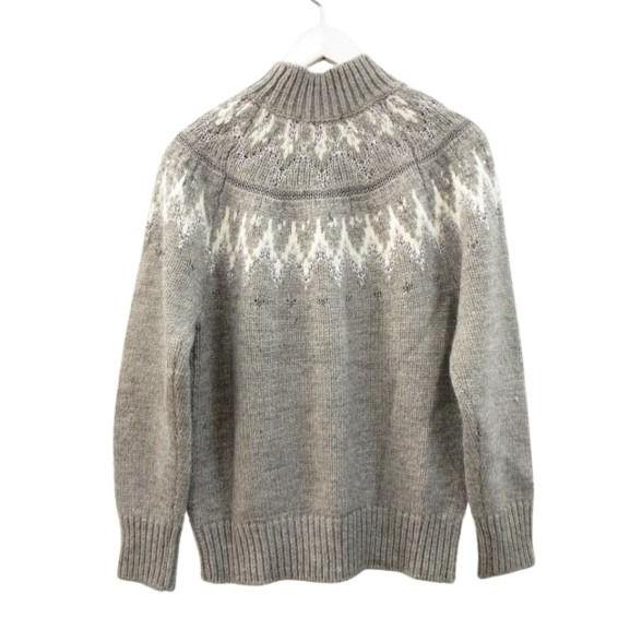 インゲボルグ INGEBORG ノルディック柄ニット プルオーバー セーター
