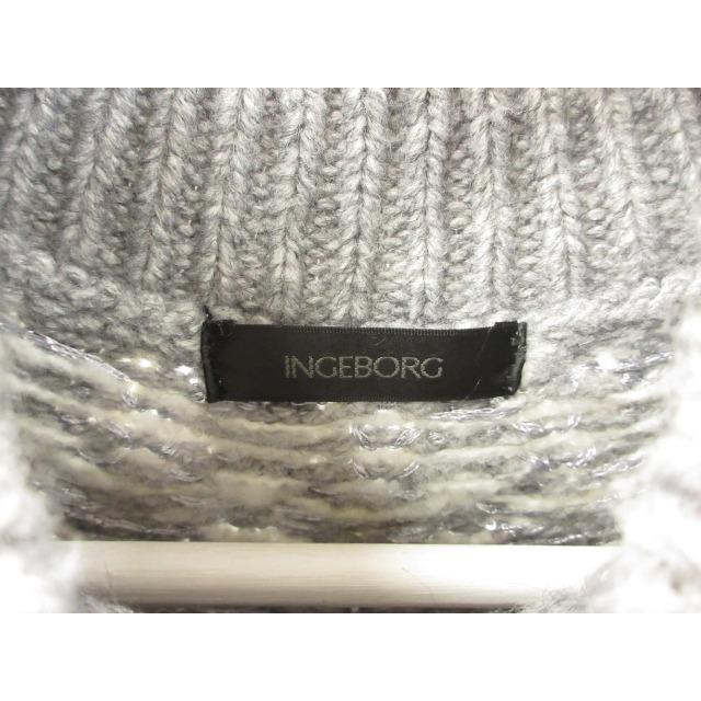 インゲボルグ INGEBORG ノルディック柄ニット プルオーバー セーター