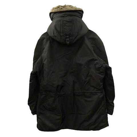 アルファ ALPHA 90s N-3B フライトジャケット USA製 ブラック M メンズ