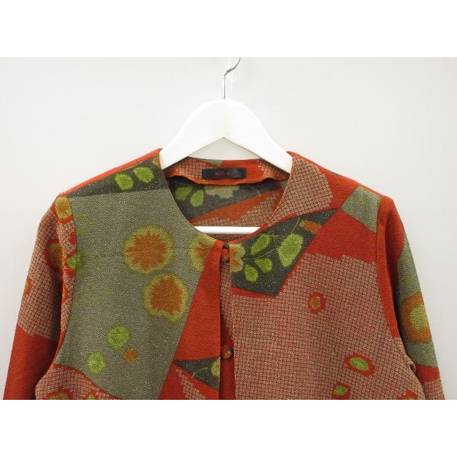 シセンドウ 詩仙堂 HITOSHI TAMURA ちりめん 縮緬 レイヤード ロング